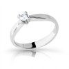 16493 prsten z bieleho zlata 14k