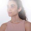 Diamond drop earrings in 14K yellow gold