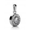 14K white gold gold pendant