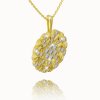 Celebrity sun in yellow gold, 14K