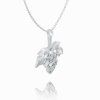 20105 1 celebritka tree leaf biele zlato 14k
