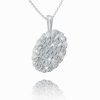 Celebrity sun in white gold, 14K