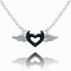 Celebrity Wild Heart black made of 14K white gold