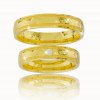 Svadobné obrúčky O8339 - žlté zlato