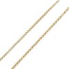 Gold chain Rolo pattern yellow gold 14K