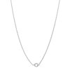 Silver necklace Rosato