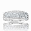 22202 elegantny prsten biele zlato14k