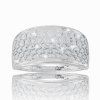 22346 extravagantny prsten biele zlato 14k