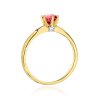 VIPgold zlaty prsten s rubinom RG680Rz 1