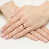 VIPgold zlaty prsten s rubinom RG680Rz 3