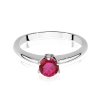 VIPgold zlaty prsten s rubinom RG680Rb 1