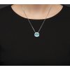 VIPgold zlaty nahrdelnik s topazom a diamantmi 1
