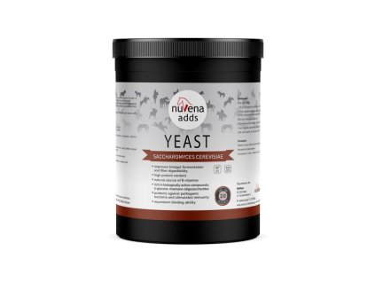 nuvena yeast 1300g drozdze saccharomyces cerevisiae dla koni