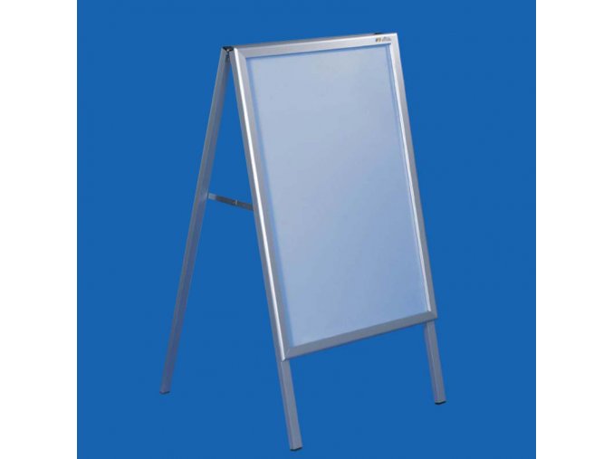 Stojan áčko B2 jednostranný, profil 32mm, plast záda