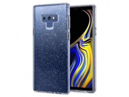 Samsung Galaxy Note 9 N960, obal na mobil Spigen Liquid Crystal s třpytkami