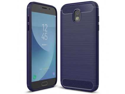 2420 karbonove pouzdro flexibilni tpu pro samsung galaxy j3 2017 j330 modre