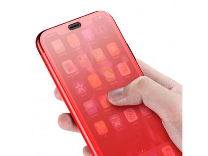 Pouzdro BASEUS pro Apple iPhone XS Max plastové / gumové, červené