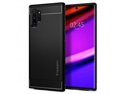 Samsung Galaxy Note 10 Plus, obal na mobil Spigen Rugged Armor , černá