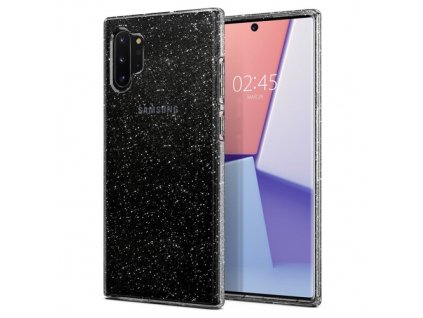 Samsung Galaxy Note 10 Plus N975, obal na mobil Spigen Liquid Crystal Glitter.