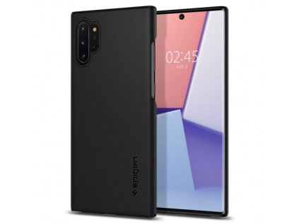 Samsung Galaxy Note 10 Plus, obal na mobil Spigen Thin Fit Black