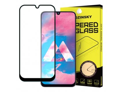 Wozinsky Full Glue tvrzené sklo Samsung M30, černé