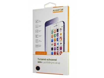 Ochrana displeje GLASS PRINT Samsung A71, černá