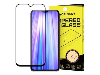 pol ps Wozinsky super wytrzymale szklo hartowane Full Glue na caly ekran z ramka Case Friendly Xiaomi Redmi Note 8 Pro czarny 54154 16