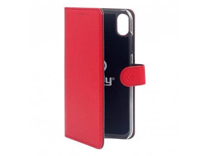 Pouzdro / kryt pro iPhone XS MAX - CELLY, Wally, červené