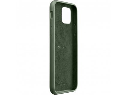 Apple iPhone 11 Pro, ochranný silikonový kryt CellularLine SENSATION, zelený