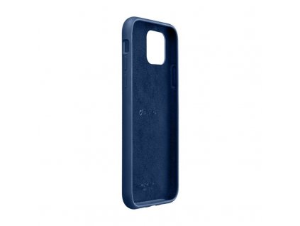 Apple iPhone 11 Pro Max, ochranný silikonový kryt CellularLine SENSATION, modrý