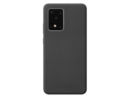 Ochranný silikonový kryt Cellularline Sensation pro Samsung Galaxy S20 Ultra, černý
