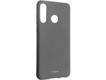 FIXED Story silikonový kryt Huawei P30 Lite , šedý