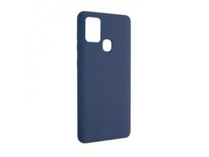 Zadní pogumovaný kryt FIXED Story pro Samsung Galaxy A21s, modrý