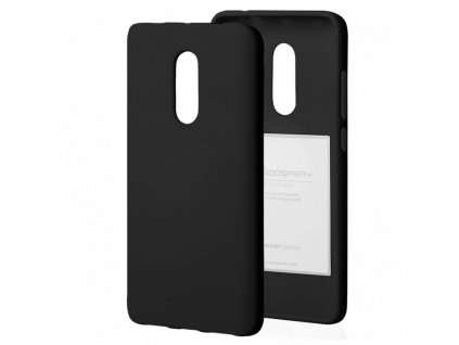 Ochranný kryt pro Xiaomi Redmi Note 8 - Mercury, Soft Feeling Black