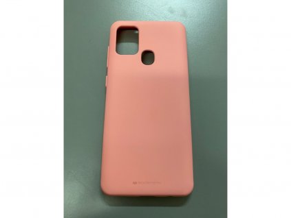 Ochranný kryt pro Samsung Galaxy A21S - Mercury, Soft Feeling Pink