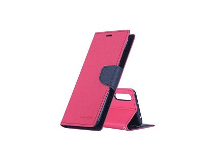 Pouzdro / kryt pro Huawei P20 - Mercury, Fancy Diary HotPink/Navy