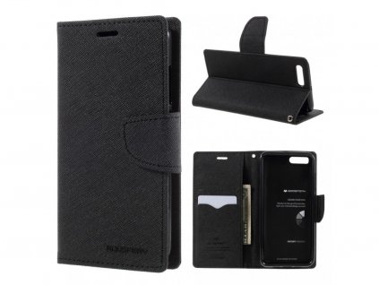 Pouzdro / kryt pro Xiaomi Mi6 - Mercury, Fancy Diary BLACK/BLACK