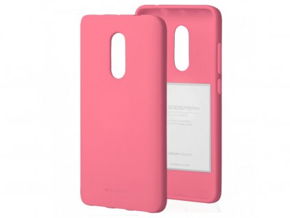 5271 ochranny kryt pro xiaomi redmi 5 plus mercury soft feeling pink