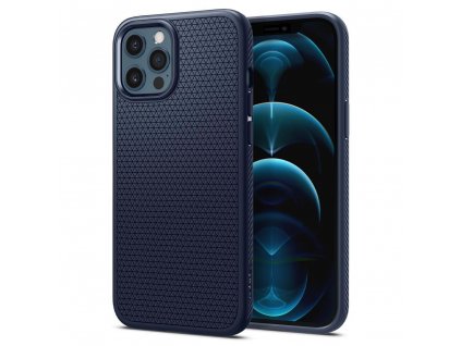 Ochranný kryt pro iPhone 13 - Spigen, Liquid Air Blue