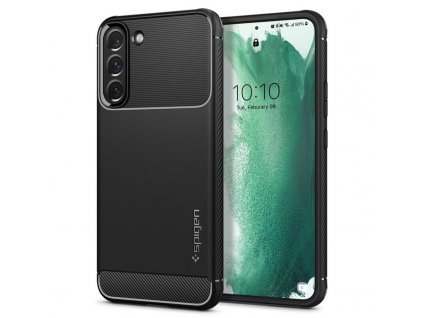 5934 spigen rugged armor matte black samsung galaxy s22 plus