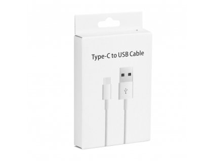 USB kabel - Typ C 3.0 HD2 1 metr bílý