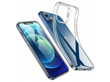 Ultra tenké 0,5mm zadní pouzdro pro IPHONE 13, průhledné