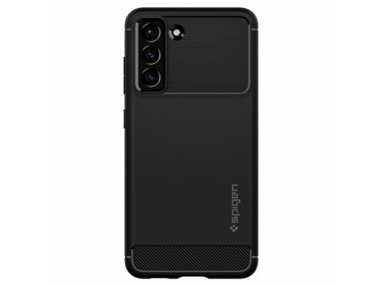 6615 pouzdro spigen rugged armor black samsung galaxy s21 fe cerne