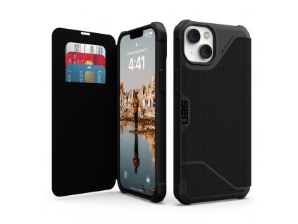 6798 uag metropolis folio pouzdro pro iphone 14 plus kevlar black