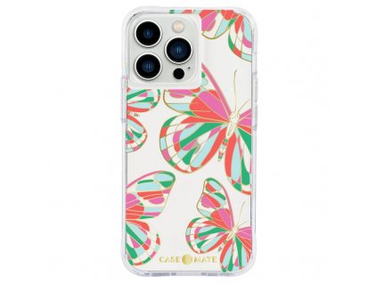 7071 case mate tough print pouzdro pro iphone 13 pro butterflies