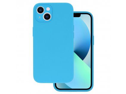 Vennus Lite silikonové pouzdro pro iPhone 14 Plus, světle modrá