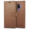 Knížkove pouzdro Spigen Samsung Galaxy S9 Plus, hnědé