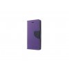 Pouzdro / kryt pro Samsung GALAXY A8 PLUS (2018) A730 - Mercury, Fancy Diary Purple/Navy