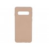 5655 pouzdro kryt pro samsung galaxy s10 plus mercury soft feeling pink sand