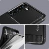6615 5 pouzdro spigen rugged armor black samsung galaxy s21 fe cerne